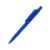 Ручка шариковая DOT, синий, матовое покрытие, пластик, Цвет: синий