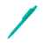 Ручка шариковая DOT, аквамарин, матовое покрытие, пластик, Цвет: аквамарин