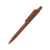 Ручка шариковая DOT, коричневый, матовое покрытие, пластик, Цвет: коричневый