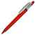 OTTO FROST SAT, ручка шариковая, фростированный красный/серебристый клип, пластик, Цвет: красный, серебристый