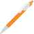 TRIS, ручка шариковая, оранжевый корпус/белый, пластик, Цвет: оранжевый, белый