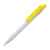 Ручка шариковая Zen, белый/желтый, пластик, Цвет: желтый, белый