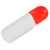 USB flash-карта 'Alma' (8Гб),белый с красным, 6х2х1,5см,пластик, Цвет: белый, красный
