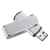 USB flash-карта 16Гб, алюминий, USB 3.0, Цвет: серебристый, Размер: -