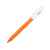 LEVEL, ручка шариковая, оранжевый, пластик, Цвет: оранжевый, белый
