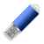 USB flash-карта 'Assorti' (8Гб), синяя,  5,8х1,7х0,8 см, металл, Цвет: синий