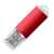 USB flash-карта 'Assorti' (8Гб),красная,5,5х1,7х0,6см,металл, Цвет: красный