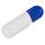 USB flash-карта 'Alma' (8Гб),белый с синим, 6х2х1,5см,пластик, Цвет: белый, синий