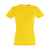 Футболка женская IMPERIAL WOMEN, желтый_XL, 100% х/б, 190 г/м2, Цвет: желтый, Размер: XL