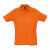 Рубашка поло мужская SUMMER II, оранжевый, S, 100% хлопок, 170 г/м2, Цвет: оранжевый, Размер: S