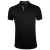Рубашка поло мужская  'Portland Men' черный, серый_S, 100% х/б, 200г/м2, Цвет: черный, серый, Размер: S