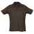 Рубашка поло мужская SUMMER II, шоколадный, XS, 100% хлопок, 170 г/м2, Цвет: шоколадный, Размер: XS