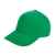 Бейсболка 'Standard,', 5 клиньев, металлическая застежка, зеленый, 100% хлопок, плотность 175 г/м2, Цвет: зеленый