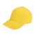 Бейсболка 'Optima S', 5 клиньев, металлическая застежка, желтый, 100% хлопок, плотность 175 г/м2, Цвет: желтый