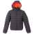 Куртка мужская 'Vilnius Man', темно-серый_ S, 100% нейлон, 20D, подкладка: 100% полиэстер, 300T, Цвет: серый, оранжевый, Размер: S