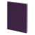 Бизнес-блокнот 'Biggy', B5 формат, фиолетовый, серый форзац, мягкая обложка, в клетку, Цвет: фиолетовый