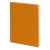 Бизнес-блокнот 'Biggy', B5 формат, оранжевый, серый форзац, мягкая обложка, в клетку, Цвет: оранжевый