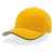 Бейсболка 'PIPING SANDWICH', 6 клиньев,  металлическая застежка,  желтый, 100% хлопок, 320 г/м2, Цвет: желтый