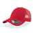 Бейсболка 'RAPPER COTTON', 5 клиньев, красный, пласт. заст., 100% хлопок, 100% п/э, 180 гр/м2, Цвет: красный