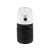 Бутылка для воды складная с карабином SPRING, черная, 550/250 мл, силикон, Цвет: Чёрный