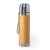 Вакуумный термос TIAKY, сталь, бамбук, 420 мл, Цвет: бежевый