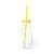 Бутылка ABALON с трубочкой, 320 мл, стекло, прозрачный, желтый, Цвет: прозрачный, желтый