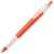 X-1 FROST GRIP, ручка шариковая, фростированный оранжевый/белый, пластик, Цвет: оранжевый, белый