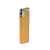 Зажигалка пьезо ISKRA, золотистая, 7,9х2,4х0,91 см, пластик/тампопечать, Цвет: золотистый