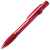 ALLEGRA LX, ручка шариковая с грипом, прозрачный красный, пластик, Цвет: красный