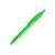 Ручка шариковая ANDRIO, RPET пластик, зеленый, Цвет: зеленый