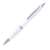 Ручка шариковая FLOM, белый, антибактериальный пластик, 14 см, Цвет: белый