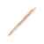 Ручка шариковая ROSDY, пластик с пшеничным волокном, бежевый, Цвет: бежевый