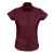 Рубашка женская с коротким рукавом Excess бордовая, размер S, Цвет: бордовый, бордо, Размер: S