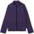 Куртка флисовая унисекс Manakin, фиолетовая, размер XL/XXL, Цвет: фиолетовый, Размер: XL/2XL