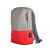 Рюкзак 'Beam', серый/красный, 44х30х10 см, ткань верха: 100% полиамид, подкладка: 100% полиэстер, Цвет: серый, красный, Размер: 40*30*10 см