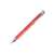 Ручка шариковая NUKOT, красный,  пластик со стружкой пшеничной соломы, хром, синие чернила, Цвет: красный