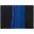 Обложка для паспорта Multimo, черная с синим, Цвет: черный, синий