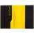 Обложка для паспорта Multimo, черная с желтым, Цвет: черный, желтый
