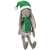 Мягкая игрушка Smart Bunny, в зеленом шарфике и шапочке, Цвет: зеленый