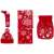 Набор Snow Fairy, красный, Цвет: красный, Размер: сумка: 28х40 см, изображение 2