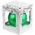 Елочный шар Gala Night Matt в коробке с тиснением, зеленый, 8 см, Цвет: зеленый, Размер: диаметр шара: 8 с, изображение 3
