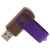 Флешка TWIST WOOD COLOR Темное дерево с фиолетовым 4014.32.11.16ГБ