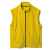 Жилет флисовый Manakin, желтый, размер M/L, Цвет: желтый, Размер: M/L