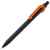 SNAKE, ручка шариковая, оранжевый, черный корпус, металл, Цвет: оранжевый, черный