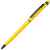 TOUCHWRITER  BLACK, ручка шариковая со стилусом для сенсорных экранов, желтый/черный, алюминий, Цвет: желтый