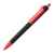 Ручка шариковая FORTE SOFT BLACK, черный/красный, пластик, покрытие soft touch, Цвет: черный, красный
