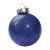 Шар новогодний FLICKER, диаметр 8 см., пластик, синий, Цвет: синий