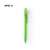 Ручка шариковая HISPAR, RPET пластик, зеленый, Цвет: зеленый, изображение 2