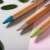SYDOR, ручка шариковая, красный, бамбук, пластик с пшеничной соломой, Цвет: красный, изображение 5