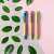 SYDOR, ручка шариковая, светло-зеленый, бамбук, пластик с пшеничной соломой, Цвет: светло-зеленый, изображение 3